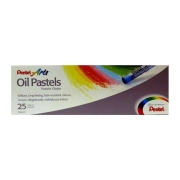 Pentel Λαδοπαστέλ Arts Oil Pastels 25 Χρωμάτων