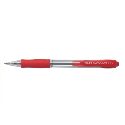 Pilot Στυλό Super Grip Fine 0.7 Κόκκινο