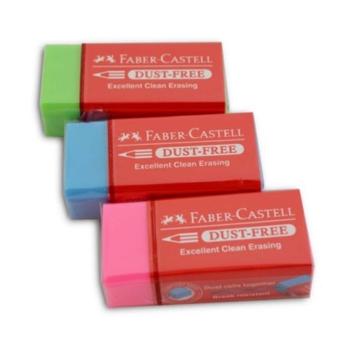 Faber Castell Γόμα Dust-Free Χρωματιστή
