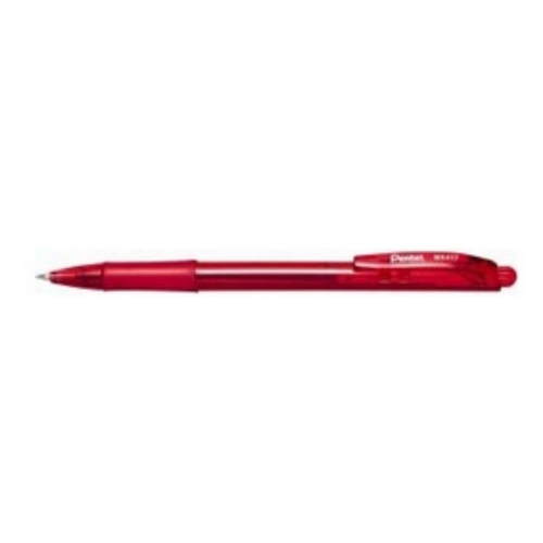 Pentel Στυλό με κουμπί ΒΚ417 Κόκκινο